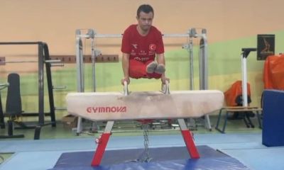 Down Sendromlu Milli Sporcu Serkan Beceren, aletli jimnastikte ülkemizi bir kez daha uluslararası arenada temsil edecek