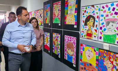 Öğrencilerin hayal gücü sergiye dönüştü