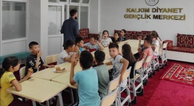 Armutçuklu gençler Kalkım Diyanet Gençlik Merkezi’nde buluştu