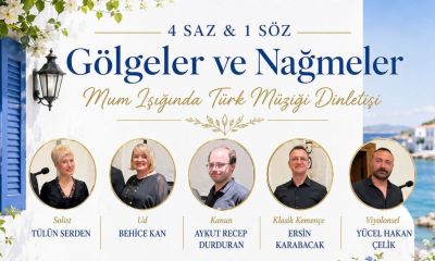 Mumlar yanacak, notalar yükselecek, Bozcaada’da Türk Müziği Gecesi