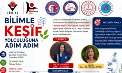 TÜBİTAK’tan ÇOMÜ’ye Bir Destek Daha: Köy Okullarında Bilim Yolculuğu Başlıyor