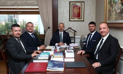 Altınkaya'dan Turan'a nezaket ziyareti
