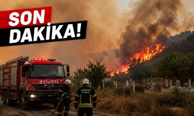 Ezine’de Yangın Paniği! Bahçeliköy’de Alevlerle Mücadele Sürüyor