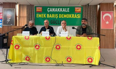 15-16 Haziran’ın Yıldönümünde Çanakkale’de Emek ve Sendikal Mücadele Forumu