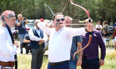 İlk ok Kaymakam Kayabaşı'ndan