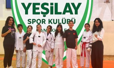 Taekwondoda Yeşilay fırtınası