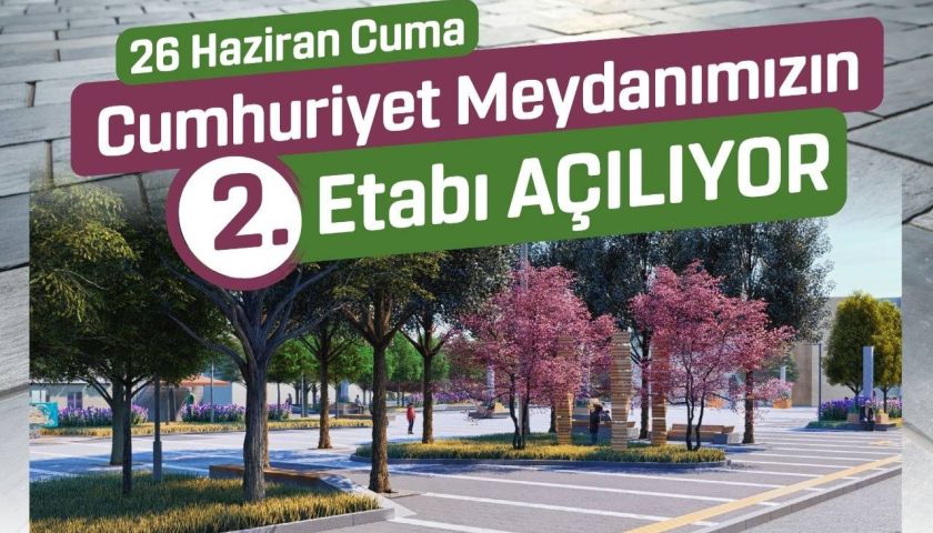 Çanakkale Cumhuriyet Meydanı'nda İkinci Etap Tamamlandı: Açılış Cuma Günü!