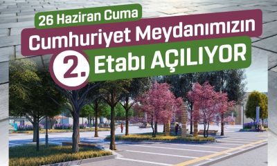 Çanakkale Cumhuriyet Meydanı'nda İkinci Etap Tamamlandı: Açılış Cuma Günü!