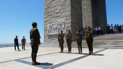 57. Alay, Çanakkale kahramanlarının anısını Saygı Nöbeti ile yaşatıyor