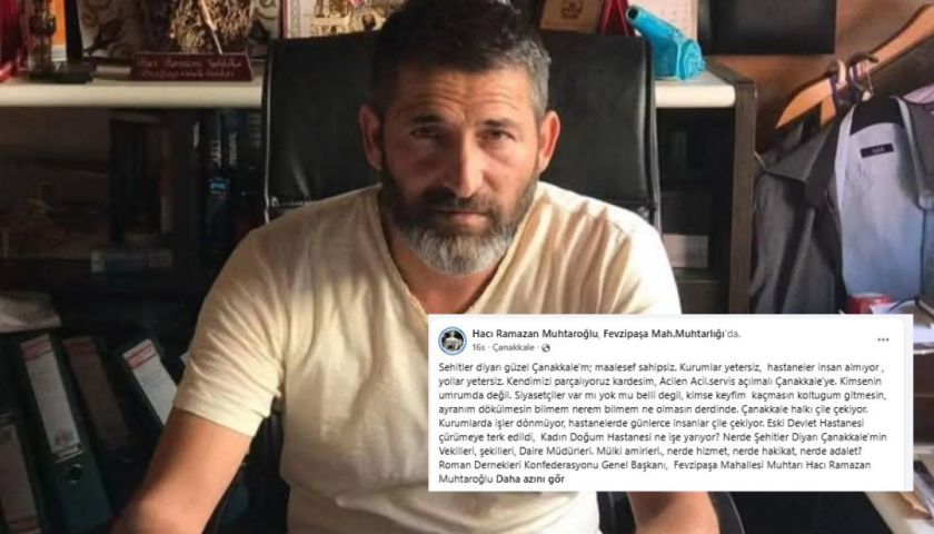 Muhtaroğlu’ndan Sert Tepki: “Çanakkale Sahipsiz Kaldı”