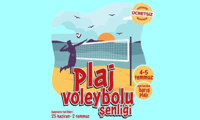 Çanakkale’de Plaj Voleybolu Heyecanı Başlıyor