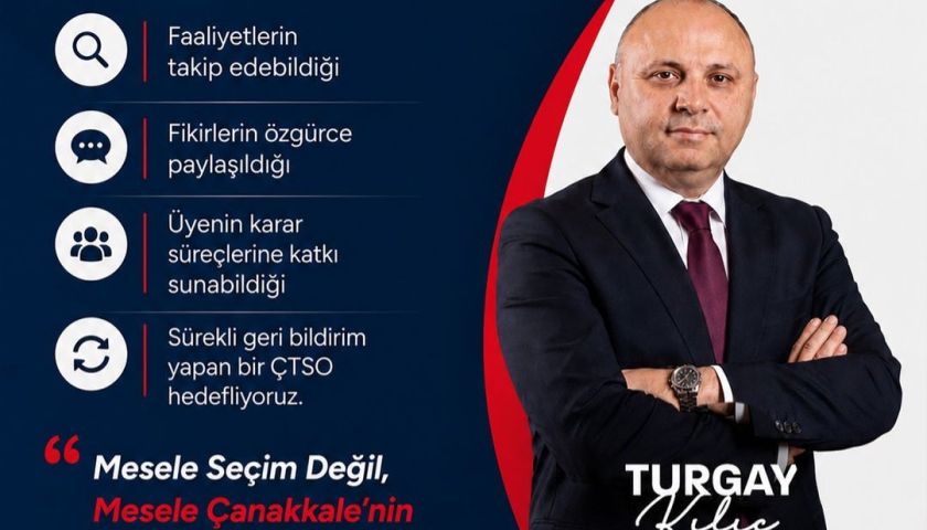 Turgay Kılıç’tan Şeffaflık Sözü: “ÇTSO’da Her Kuruşun Hesabı Verilecek”