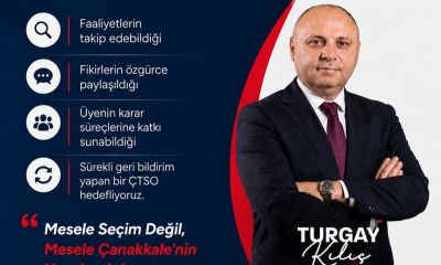 Turgay Kılıç’tan Şeffaflık Sözü: “ÇTSO’da Her Kuruşun Hesabı Verilecek”
