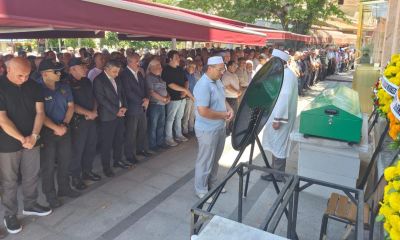 Dr. İbrahim Erden’i son yolculuğuna uğurladı