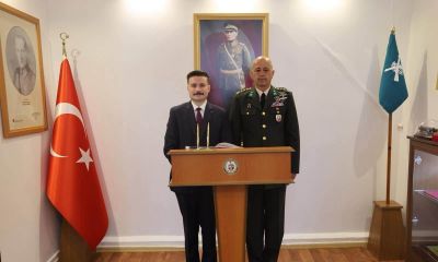 Gökçeada Kaymakamı Osman Acar’dan 5. Komando Tugay Komutanlığı’na anlamlı ziyaret