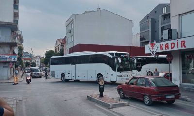 Çanakkale’de Üst Üste Gelen  Çalışmalar Trafiği Kilitledi: Sürücüler Karşı Karşıya Geldi