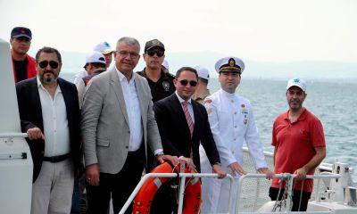 Karabiga’da mavi vatan gururu
