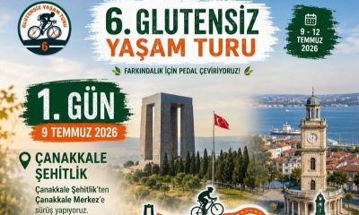 6. Glütensiz Yaşam Turu Çanakkale’den Başlıyor: Pedal Farkındalık İçin Dönecek
