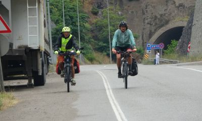 Çanakkale'den başlayan bisiklet yolculuğu, Artvin'e ulaştı