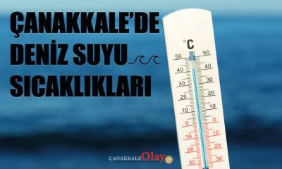 Çanakkale Deniz Suyu Sıcaklıkları: 7 Temmuz 2026 Salı