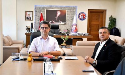 Prof. Dr. Ramazan Cüneyt Erenoğlu ile Mehmet Salih Yüzbaşı bir araya geldi