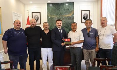 MHP Gökçeada İlçe Teşkilatından Kaymakam Osman Acar’a Ziyaret