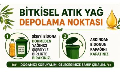 Gökçeada’da Bitkisel Atık Yağ Toplama Noktaları Faaliyete Geçti
