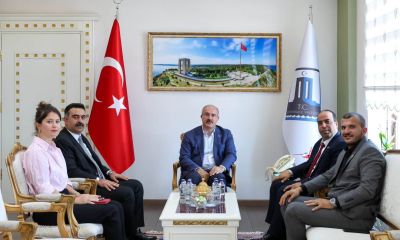 Başkonsolos Alatshan'dan Çanakkale Valiliğine ziyaret