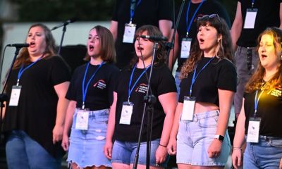 Çanakkale Korolar Festivali açık hava konseri ile devam etti