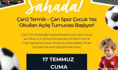 Çan2 Termik’ten Miniklere Spor Desteği