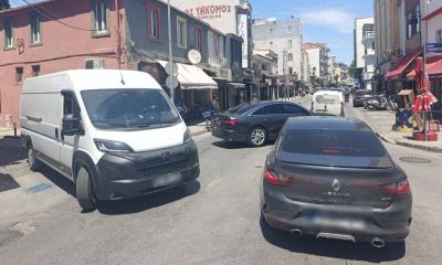 İnönü Caddesi’nde Trafik Kilit Oldu: Sıcak Hava ve Yoğunluk Sürücüleri Bunalttı