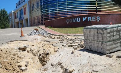 ÇOMÜ Terzioğlu Kampüsü’nde altyapı çalışması