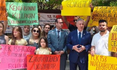 Rıdvan Uz'dan TCK 158 mağdurlarına destek; 
