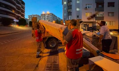 Kent emekçilerinin gece mesaisi sürüyor