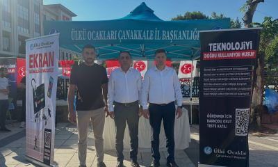 Çanakkale Ülkü Ocakları'ndan ekran bağımlılığını azaltma hamlesi