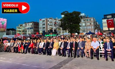 15 Temmuz etkinlikleri İskele Meydanı'nda devam etti