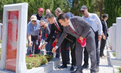 ÇOMÜ Rektörü Erenoğlu; Şehitler Abidesi'nden milli birlik mesajı verdi