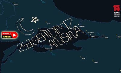 15 Temmuz’un 253 Şehidi İçin Çanakkale’den İstanbul’a Ay-Yıldızlı Rota