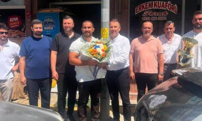 Çanakkaleli başpehlivan Feyzullah Aktürk’ten Kırkpınar gururu