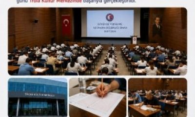 ÇOMÜ'de görevde yükselme ve unvan değişikliği sınavı başarıyla tamamlandı