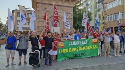 Çanakkale'de Suruç'ta hayatını kaybedenler anıldı