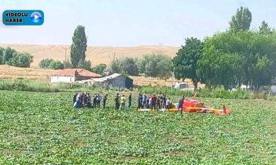 Ankara'da eğitim helikopteri düştü: 