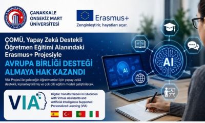 ÇOMÜ'nün yapay zeka projesine 250 bin avro hibe
