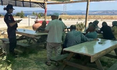 Çanakkale’de 260 jandarma personeli ile göçmen kaçakçılığı denetimi