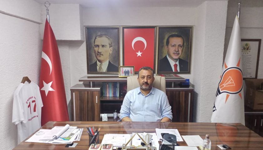 AK Parti'den Çanakkale'de 12 ay saha mesajı: 