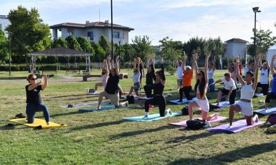 Çanakkale Belediyesi Açık Hava Yoga Etkinlikleri Başladı