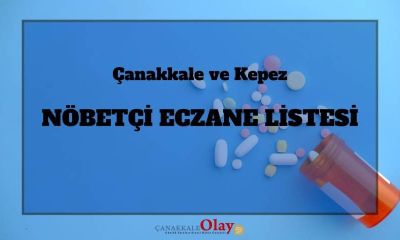 29 Temmuz 2026 Çarşamba günü Çanakkale ve Kepez eczane listesi