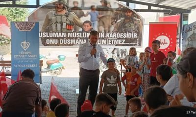 Yenice’de çocuklardan anlamlı mesaj: “Savaşlar olmasın, çocuklar ölmesin”
