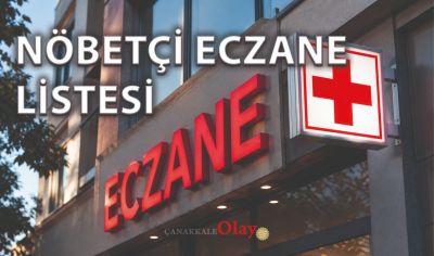 4 Ağustos 2026 Salı günü Çanakkale ve Kepez eczane listesi