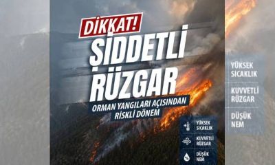 OGM Uyardı: Çanakkale'nin de aralarında olduğu 9 il için çok yüksek yangın riski var!